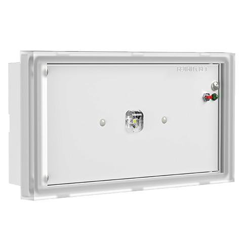 Указатель аварийный светодиодный BS-VOLNA-83-L2-INEXI2 2,6Вт 3ч IP44 непостоянный накладной встраиваемый  |a15849 |Белый свет