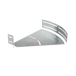 Горизонтальный изменяемый угол СРО 0-45град. 80x500, 1,2мм, в комплекте с крепежными элементами необходимыми для монтажа | SVN850K | DKC