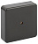Распаячная коробка  BS-B-100-100-30 100х100х30мм без клеммы черная IP40 BS-B-100-100-30 | Б0061807 | ЭРА