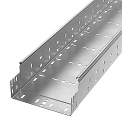 Лоток перфорированный Профи INOX (AISI 304) 200х100x6000 (1,5 мм) (12 м/уп) | PR16.13307 | Промрукав