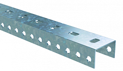 П-образный профиль PSM, L6000, толщ.2,5 мм, цинк-ламельный | BPM2960ZL | DKC