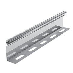 Перегородка в лоток 80х3000, толщ. 0,7 мм, Сендзимир цинк, 040186 | ПЛПТ-80х3000-0,7-СЦ |  Ostec
