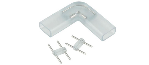Переходник для ленты 220V 5050 угловой (10pkt) | a035331 | Elektrostandard