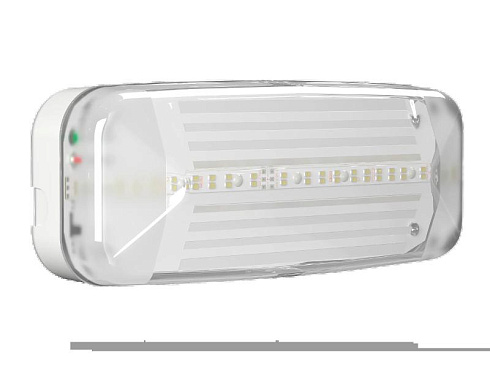 Указатель аварийный светодиодный BS-JUNIOR-81-L1-INEXI2 1Вт 1ч IP42 непостоянный накладной | a15707 | Белый свет