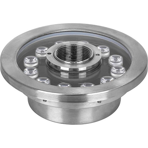 Светодиодный прожектор подводный  LL-891   D190*H75, IP68 12W AC24V 6400K | 32170 | FERON