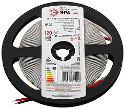 Лента светодиодная LS 2835-12-120-12-3500K-IP20-1 year-5m | Б0053971 | ЭРА