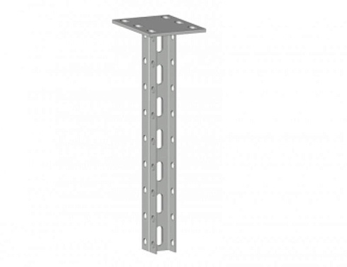 Кронштейн потолочный двойной 1800мм (2мм) HDZ | kpd1800-HDZ | EKF