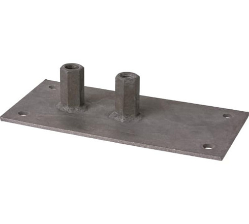 Крепление молниеприемника для плоской кровли 200х300 мм, М16, термодиффузия  | SQ2401-3113 | TDM