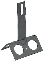 Дер. пр. кр. 6-8мм кон. шир. h=100мм оц. сталь TD | ZDP81-13-4-68-100 | IEK