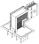 Секц. флан. вниз Тип2 1000А Al 3L+N+PER IP55 тран. IEK | LB-1000A4-35-F-FD2 | IEK