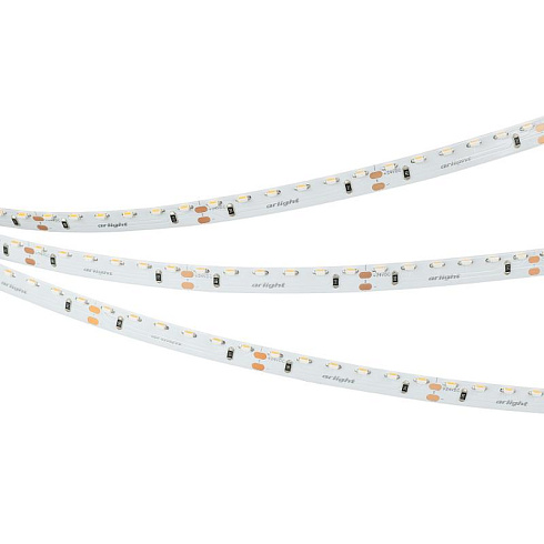 Светодиодная лента RS-S120-8mm 24V Warm3000 (9.6 W/m, IP20, 3014, 5m) (Arlight, боковое свечение) | 039429 | Arlight
