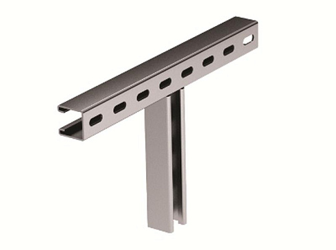 Крепление Т-образное к вертикальной двутавровой балке, 200 мм, горячеоцинкованное | BMH3020HDZ | DKC