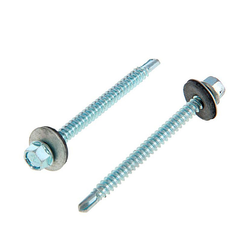 Саморез КР ZP св. 5,5х64 (100 шт) - ведро ( 1,144 кг) | 104755 | Tech-KREP