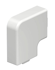 Крышка плоского угла кабельного канала WDK 15x40 мм (ПВХ,белый) (WDK HF15040RW) | 6192769 | OBO Bettermann