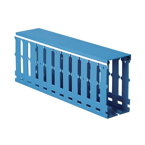 Короб перфорированный, синий RL12 25x30 | 00227RL | DKC