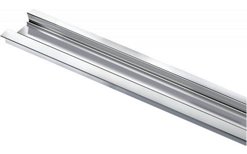 Профиль для светодиодной ленты  2000*22*7 мм ИПСЛ-03 врезной алюминиевый 2 м | 91940 | INNOLUX