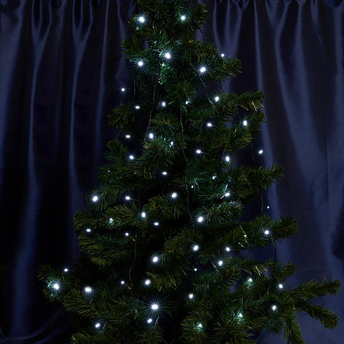 Светодиодная гирлянда CL03 линейная 4м +1.5м 230V 5000K c питанием от сети | 32291 | Feron