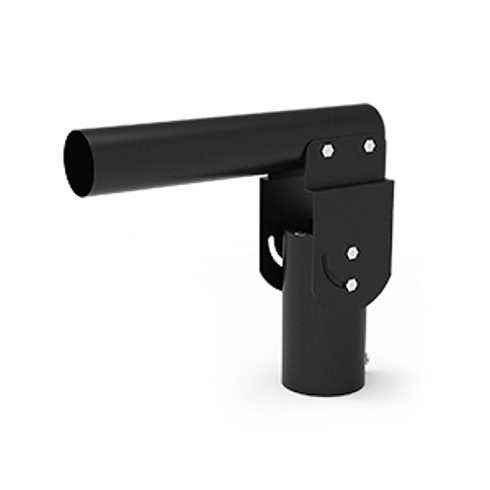 Кронштейн для уличных светильников 200*205*100мм на трубу до D58мм / консоль D48мм черный 1/2 | 903215106 | Gauss