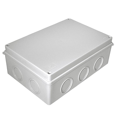 Коробка распределительная для о/п 260х175х90 б/г (7шт/кор) IP55 безгалогенная (HF) | 40-0331 | Промрукав
