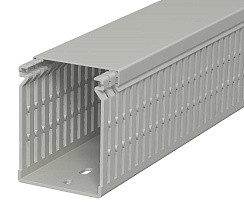 Распределительный кабельный канал LK4 N 80x60x2000 мм (ПВХ,серый) (LK4 N 80060) | 6178229 | OBO Bettermann