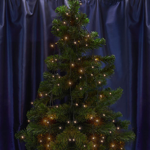 Гирлянда светодиодная линейная 230V 600 LED 60м, желтый, IP 44, шнур 3м , CL08 | 41621 | FERON