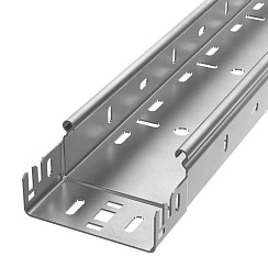 Лоток перфорированный Профи INOX (AISI 304) 100х50x6000 (1,2 мм) (12 м/уп) | PR16.13386 | Промрукав