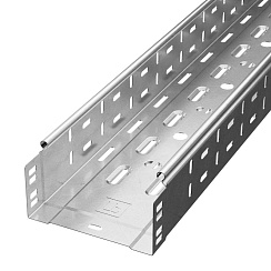 Лоток перфорированный Стандарт INOX (AISI 304) 150х80х3000 (0,8 мм) (3 м/уп) | PR16.2333 | Промрукав