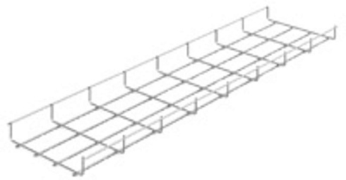Проволочный лоток 200х35х3000, толщ. 3,5 мм, гальван. цинк, 015235 | ПЛМ-200х35х3000-3,5-ЭЦ |  Ostec
