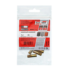 Анкер забиваемый оцинкованный М6 (6 шт) - пакет ( 0,041 кг) | 103907 | Tech-KREP
