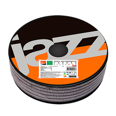 Лента светодиодная 220В MVS-2835/60-IP68-220V- G-катушка 100m зеленый (без аксессуаров, цена за метр) | .5004283A | Jazzway