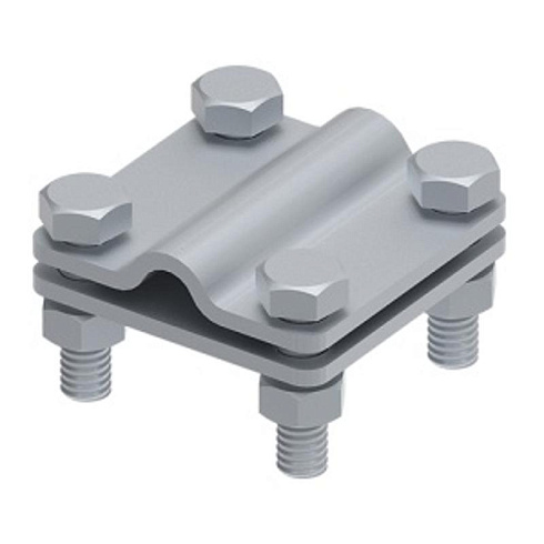 Соединитель 55х55 пруток-полоса, гор. цинк, 391015 | МС-015-ГЦ |  Ostec