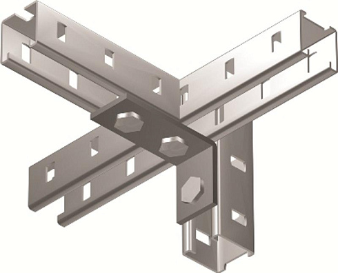 Уголок одиночный удлиненный 92 мм горячеоцинкованный | BMC1012HDZ | DKC