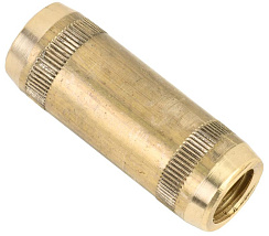Муфта соединительная d=18мм латунь | ZMS10-40-018 | IEK