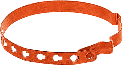 Держатель проводника круглого 8 мм для водосточных труб 80-120 мм, медь|91060|Ezetek