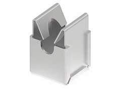 Держатель КЛИК для круглых проводников 8 мм, нерж. AISI 304, 193140 | МД-140-Н304 |  Ostec