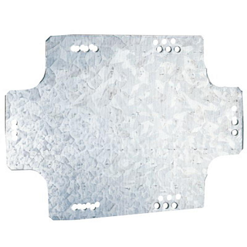 Монтажная пластина из оцинк. стали 180х118мм. для коробок 190х140мм | 59606 | DKC