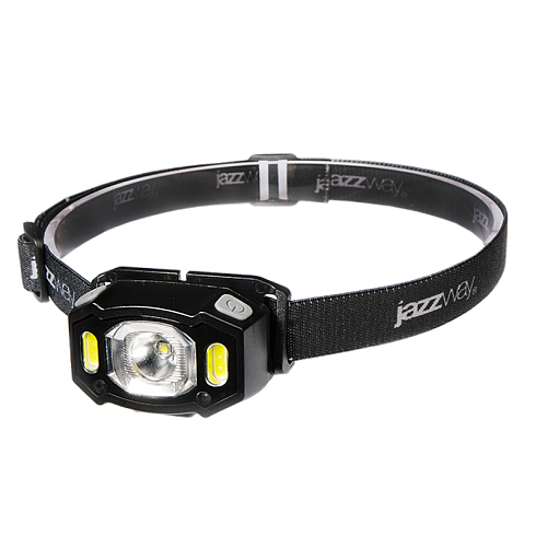 Фонарь AccuH3-L5W-bk (черн.) | .5036703 | Jazzway