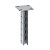 Стойка STRUT двойная HDZ ССД-41х41х800 (2,5мм) | PR08.9003 | Промрукав